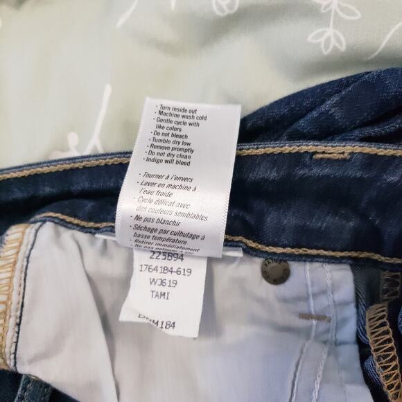 Paige Verdugo Mid-Rise Ankle Skinny Jeans. Dark wash sz 25 - Picture 6 of 12